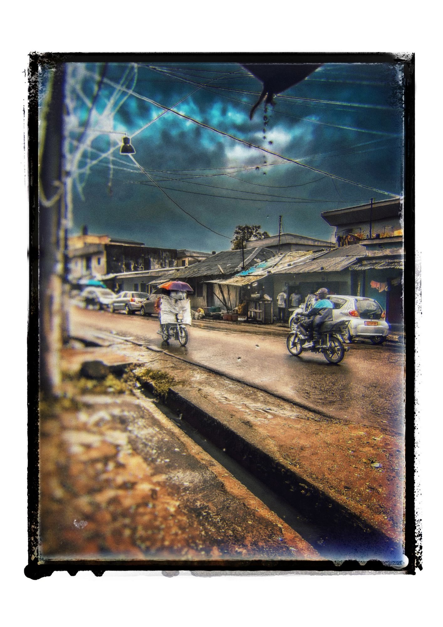 Photographie Averse en Ville