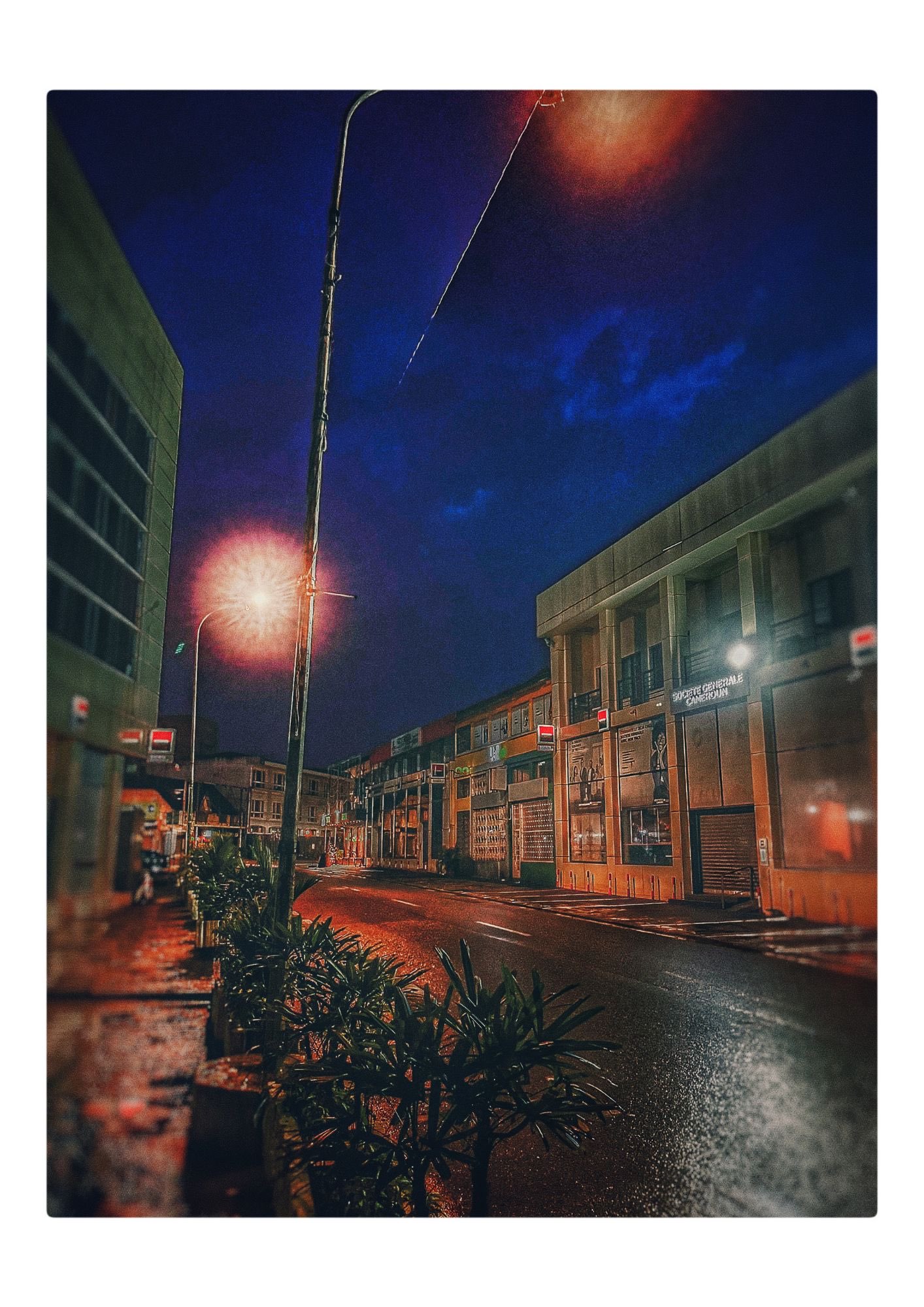 Photographie Société Générale de Nuit